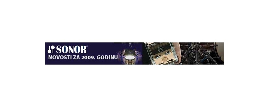 SONOR - novosti za 2009.