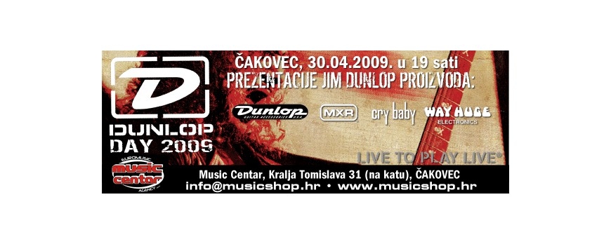 Prezentacije Jim Dunlop proizvoda