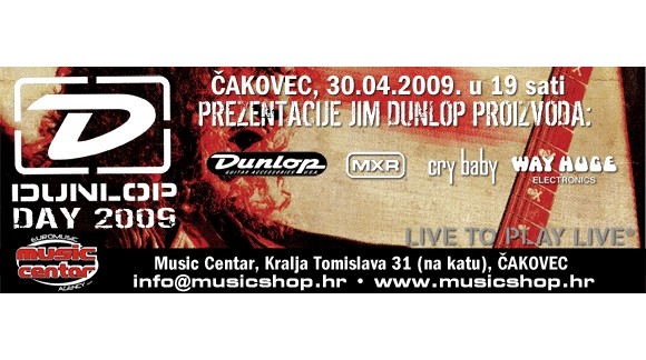 Prezentacije Jim Dunlop proizvoda