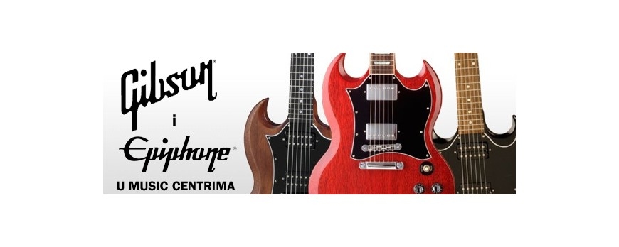 Gibson i Epiphone u Music Centrima