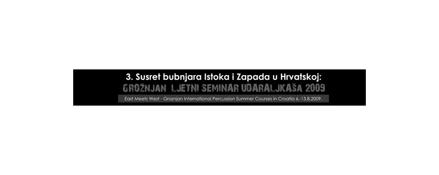 Grožnjan ljetni seminar udaraljkaša 2009.
