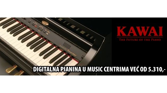 Kawai digitalna pianina u Music centrima