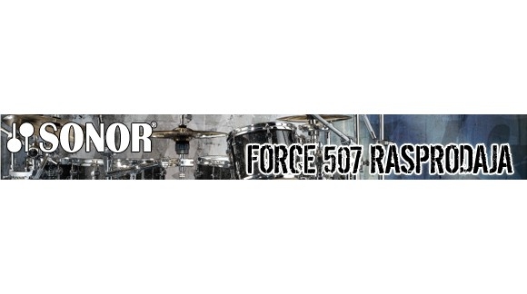 Sonor Force 507 na akciji