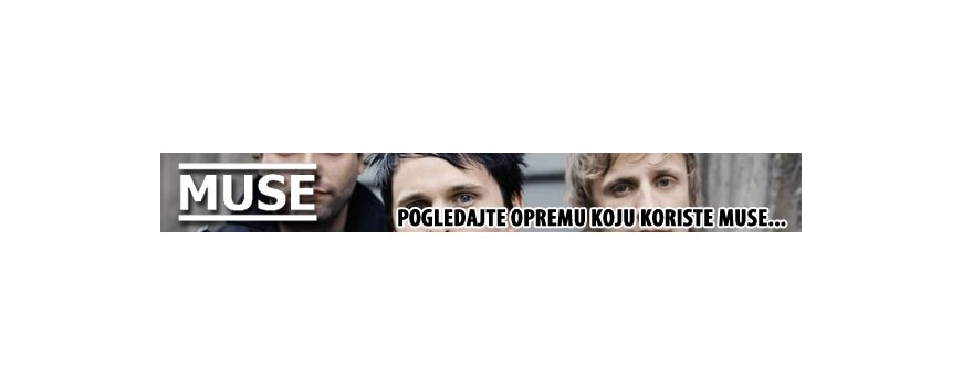 Pogledajte opremu koju koriste Muse
