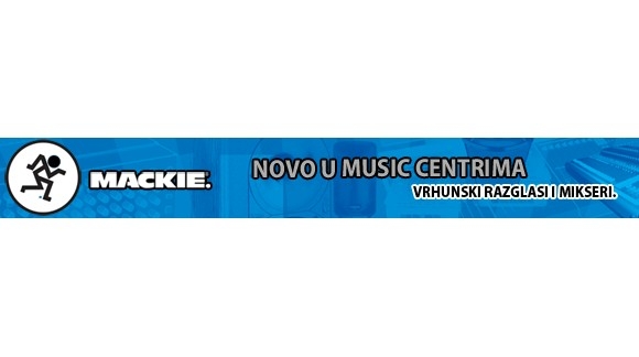 Stigla je i prva pošiljka Mackie zvučnih kutija i miksera
