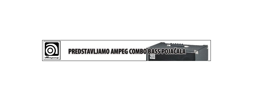 Predstavljamo Ampeg combo bas pojačala