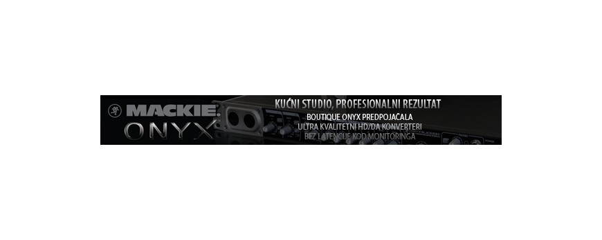 MACKIE ONYX RECORDING INTERFACE