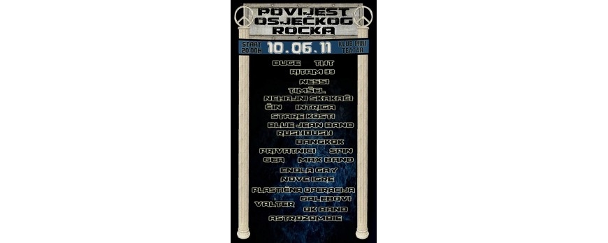POVIJEST OSJEČKOG ROCKA