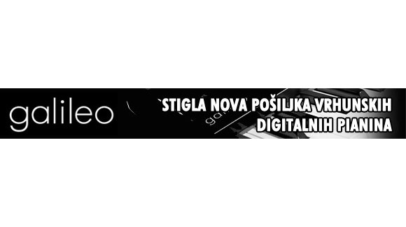 nova posiljka galileo digitalnih pianina