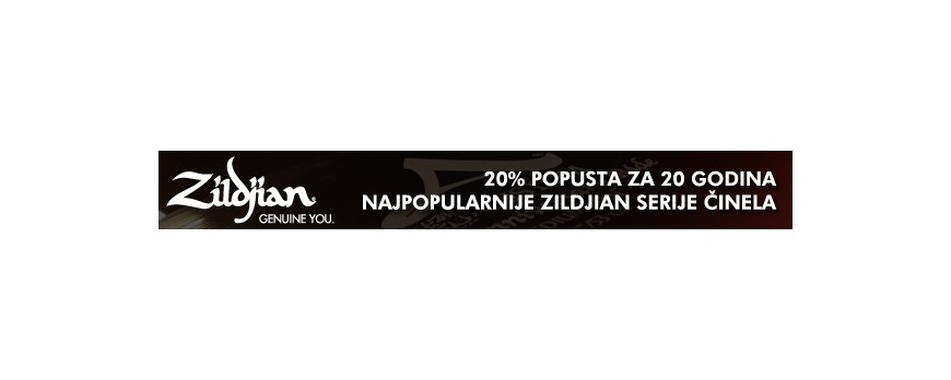 Zildjian 20 godina A Custom serije
