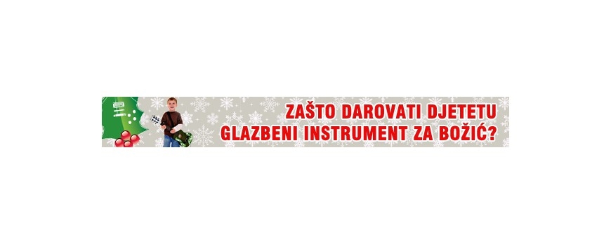 ZASTO DAROVATI DJETETU GLAZBENI INSTRUMENT ZA BOZIC