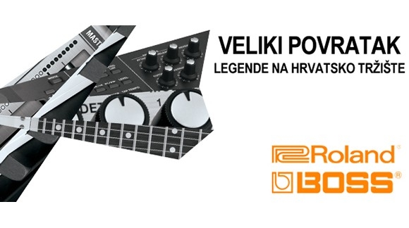 Roland i Boss - Novost u ponudi Music Centra