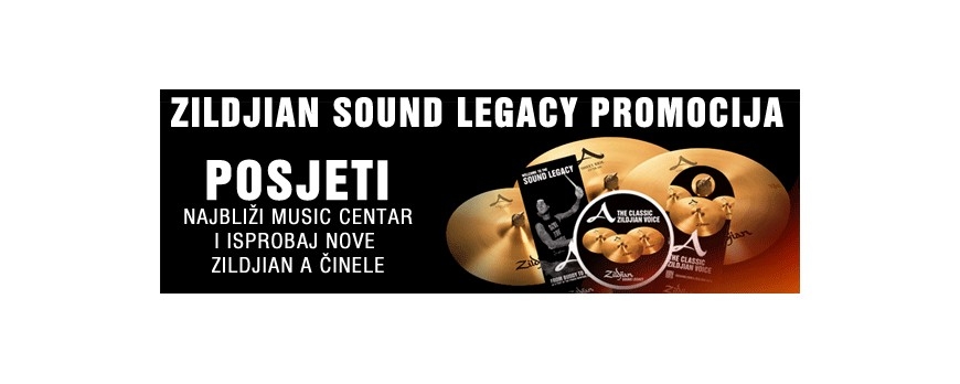 ZILDJIAN SOUND LEGACY PROMOCIJA