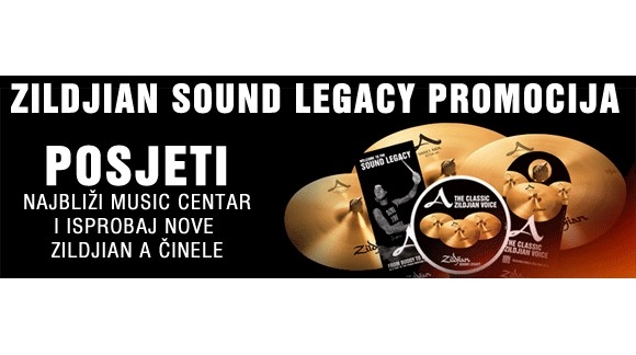 ZILDJIAN SOUND LEGACY PROMOCIJA