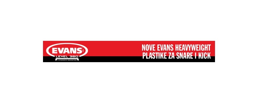 EVANS HEAVYWEIGHT PLASTIKE