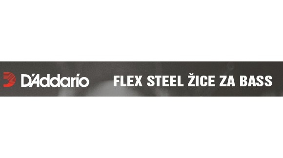 DADDARIO FLEX STEEL ŽICE ZA BASS