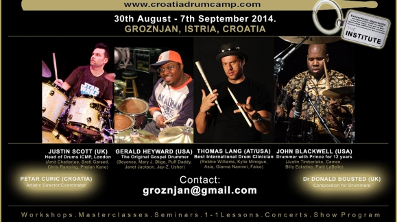 Croatia Drum Camp 2014