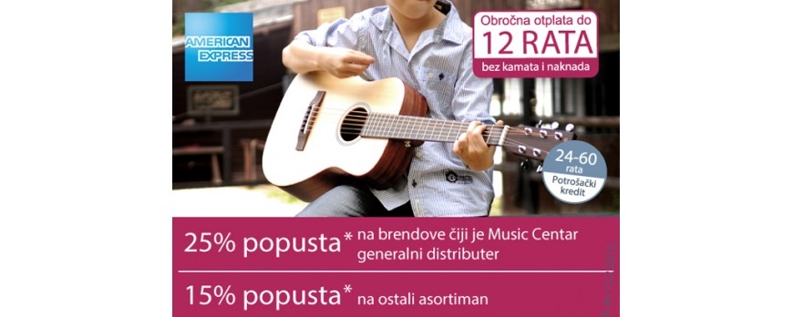 AMEX AKCIJA MUSIC CENTAR