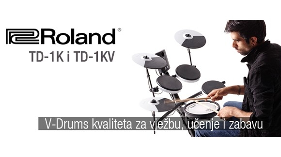 Roland td1k i td1kv idealan elektronac po pristupačnoj cijeni
