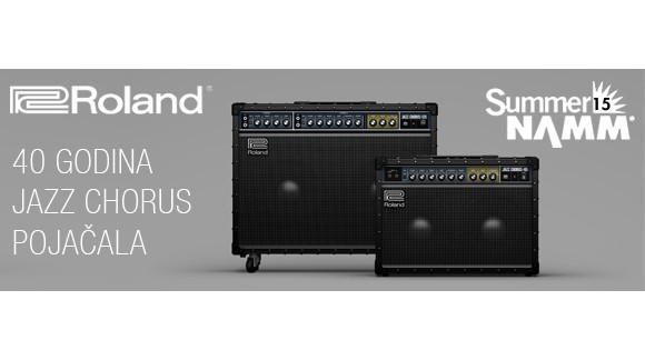 Roland 40 godina jazz chorus pojačala