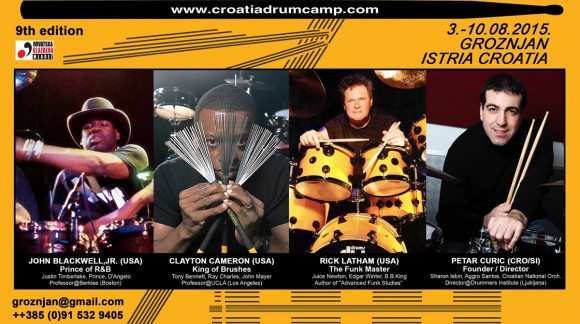 Croatia drum camp 2015
