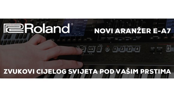Novi Roland E-A7 Aranžer daje sve što ste tražili