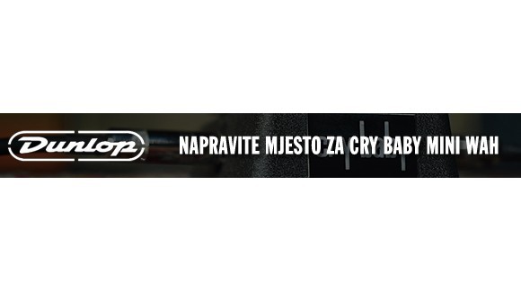 Napravite mjesta za Dunlop Cry Baby Mini