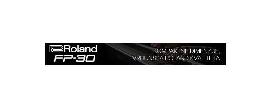Roland FP Kompaktni Dizajn, Vrhunska Kvaliteta