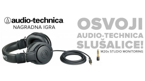 NAGRADNA IGRA: Osvoji Audio-Technica M20x slušalice