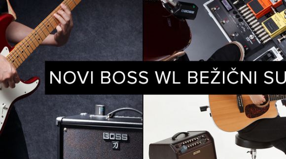 Novi Boss bežični sistemi za gitaru