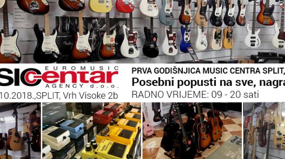 Prva godišnjica Music Centra Split