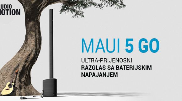 LD SYSTEMS MAUI 5 GO - Najjači baterijski razglas na tržištu