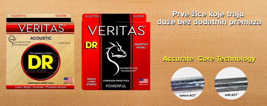 DR VERITAS ŽICE - prve žice koje traju do 4x duže bez dodatnih premaza