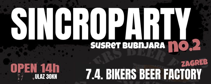 Drugi Međunarodni susret bubnjara - Sincroparty no.2