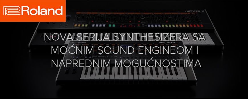 ROLAND OBJAVLJUJE NOVI JUPITER-X SYNTHESIZER