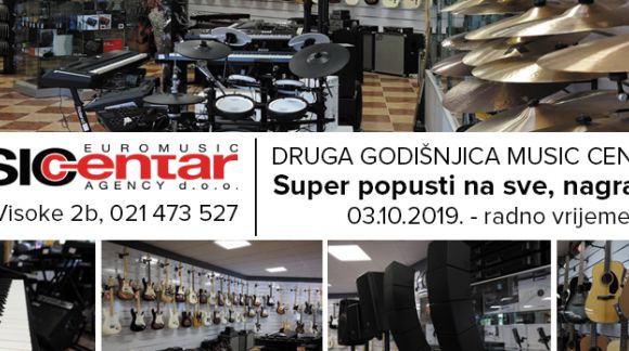 Drugi rođendan Music Centra Split - četvrtak 03. listopada 2019.