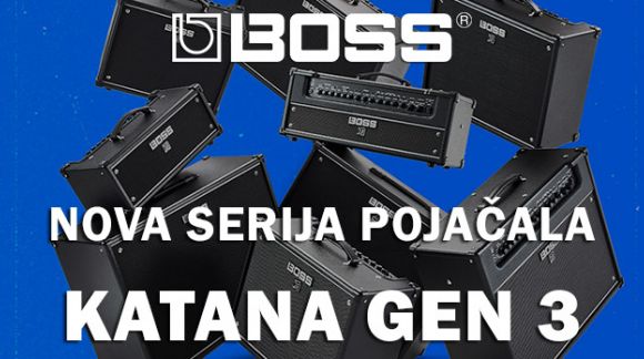 Nova serija BOSS Katana Gen 3 pojačala