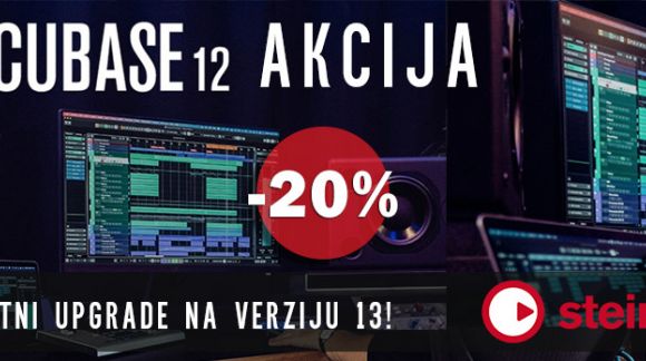 Cubase 12 akcija i besplatni upgrade!