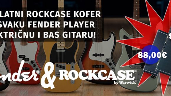 Fender Player & Rockcase kofer AKCIJA
