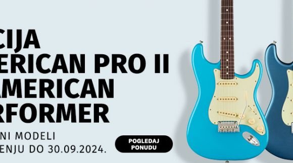 AKCIJA Fender American Professional II & American Performer