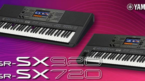 Novo! Yamaha PSR-SX720 & PSR-SX920 synthesizeri
