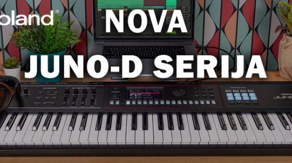 Nova Roland JUNO-D serija synthesizera!