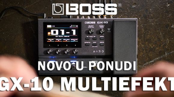 Stigao je BOSS GX-10!
