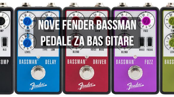 NOVO! Fender Bassman pedale