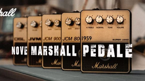 Nove Marshall pedale