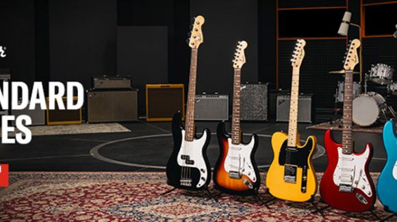 NOVO! Fender Standard serija instrumenata