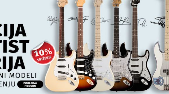 AKCIJA - Fender Artist Serija