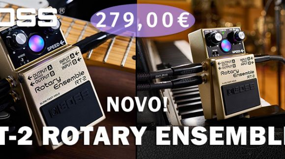 NOVO: BOSS RT-2 Rotary Ensemble - Vintage Rotary Zvuk u Kompaktnoj Pedali!