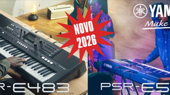 NOVO! Yamaha PSR-E483 & PSR-E583 synthesizeri!
