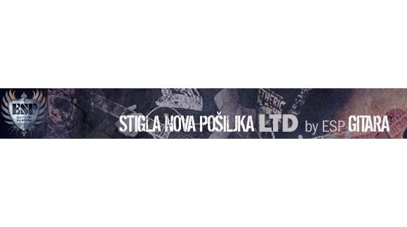 Stigla nova pošiljka LTD by ESP gitara